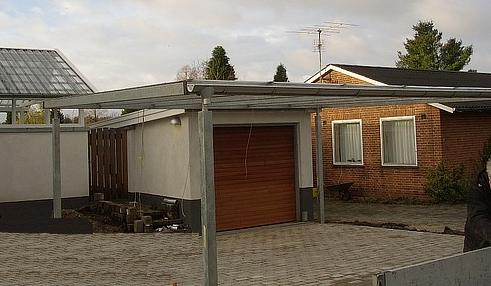 flat roof carport